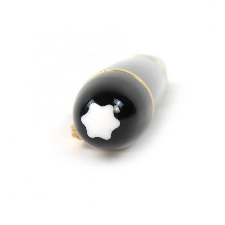 Great MONTBLANC fountain pen Meisterstück 149 white star black 14K mens