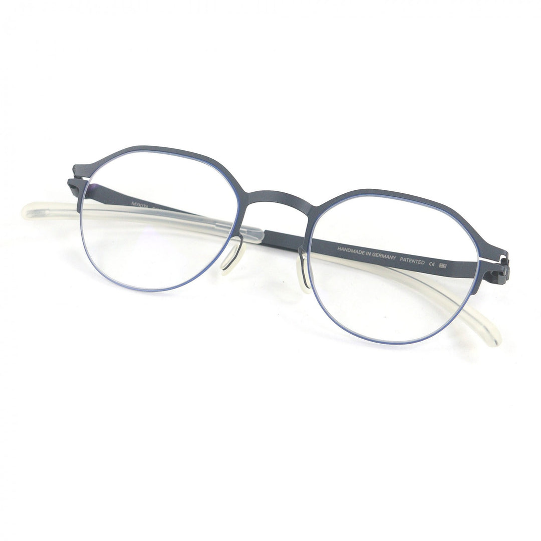 Excellent MYKITA Glasses DORIAN Half rim Metallic navy mens C514