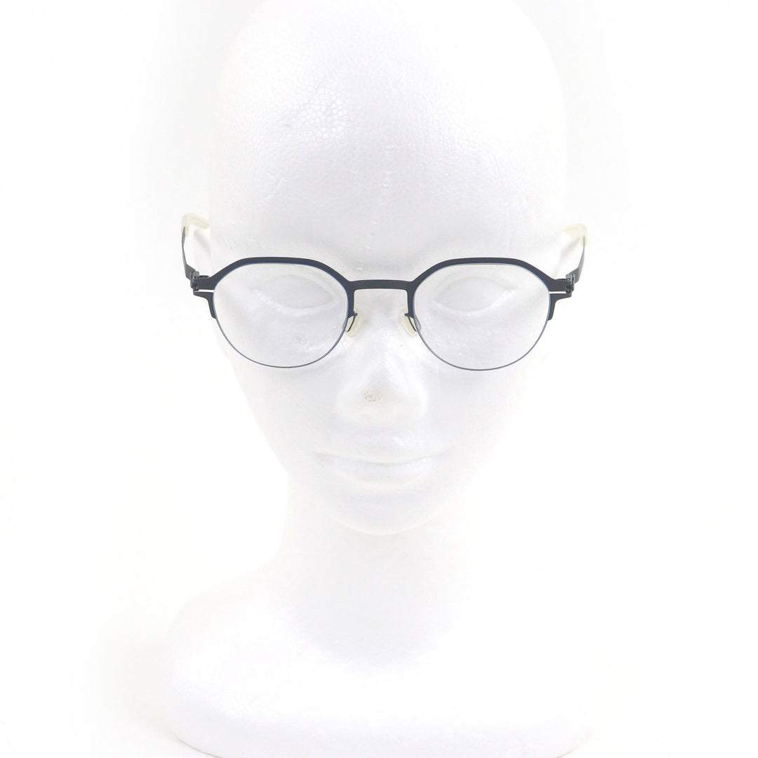 Excellent MYKITA Glasses DORIAN Half rim Metallic navy mens C514