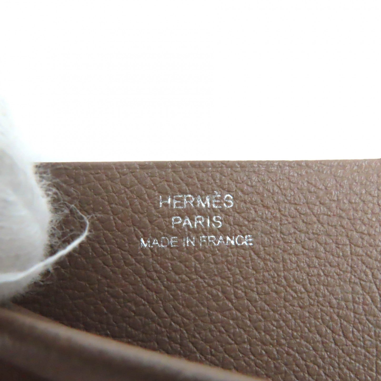 Pristine HERMES Card Case Hserie H bias stitch Vor Evercolor