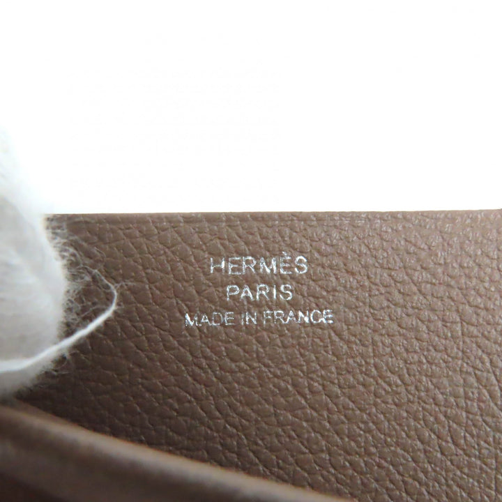 新品 HERMES カードケース Hシリーズ Hバイアスステッチ Vor エバーカラー レザー レディース