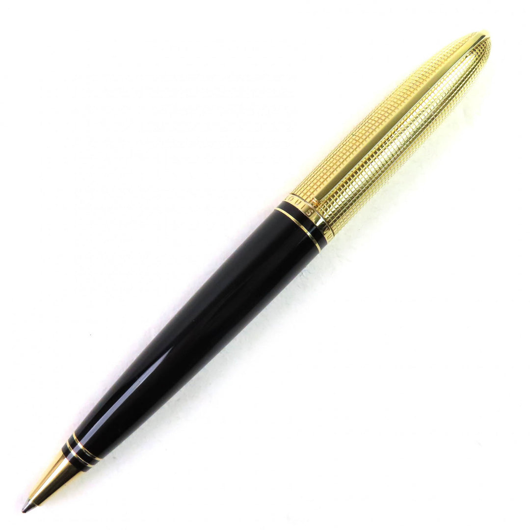 Great LOUIS VUITTON Ballpoint pen Dock lacquer Twist type gold mens N76602