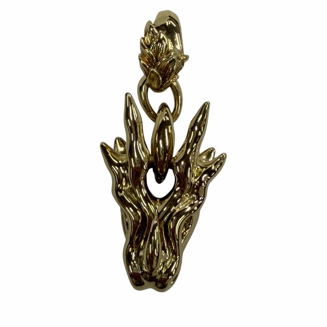 Great Bloody Mary Pendant top god dragon motif gold 18K mens