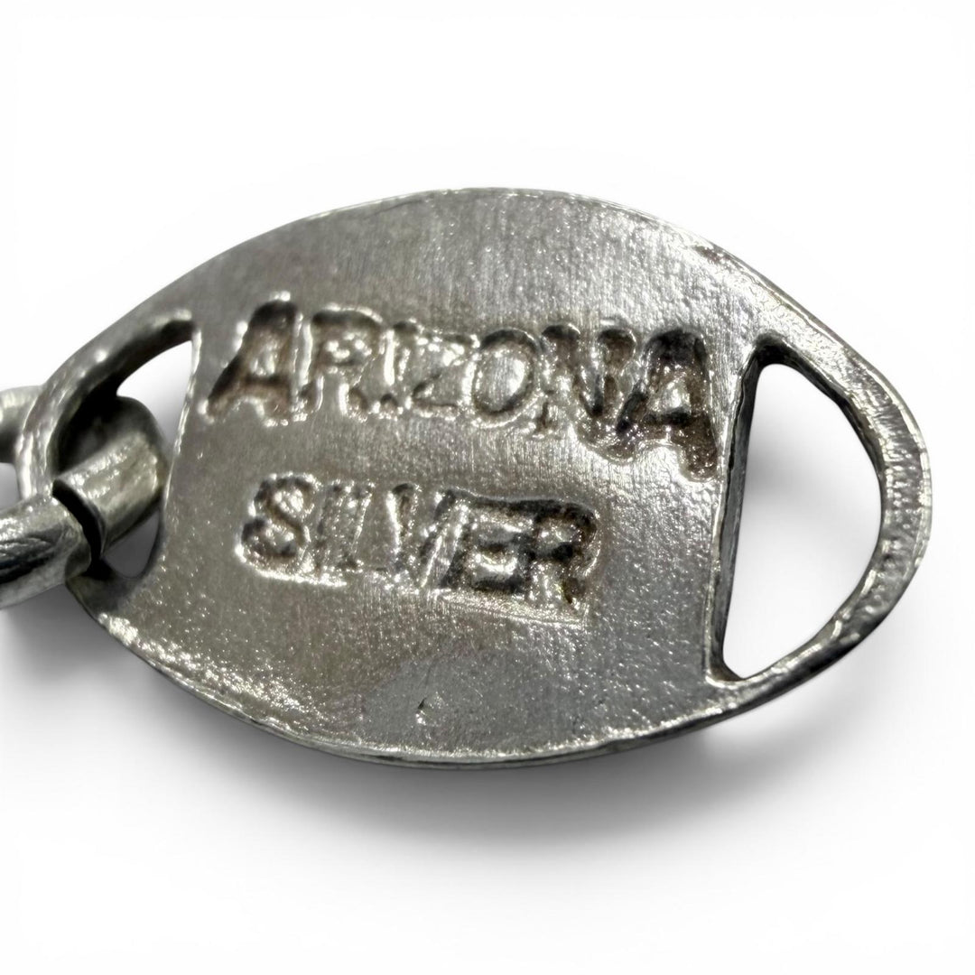 Great ARIZONA FREEDOM Necklace Combination Pendant Top 2-Piece Set Silver