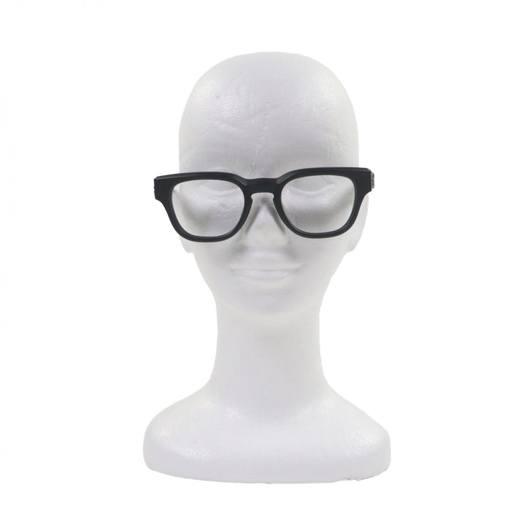Great CHROME HEARTS Glasses CUNTVOLUTED Dagger Decoration Matt black mens
