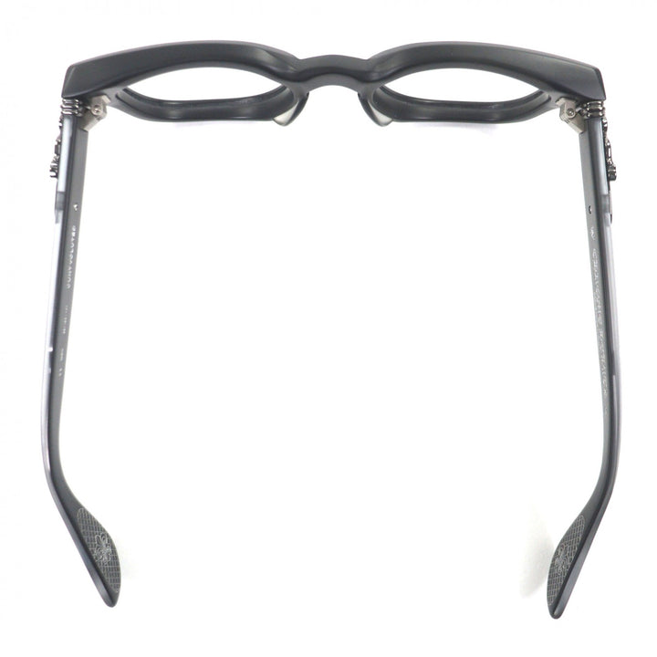 Great CHROME HEARTS Glasses CUNTVOLUTED Dagger Decoration Matt black mens