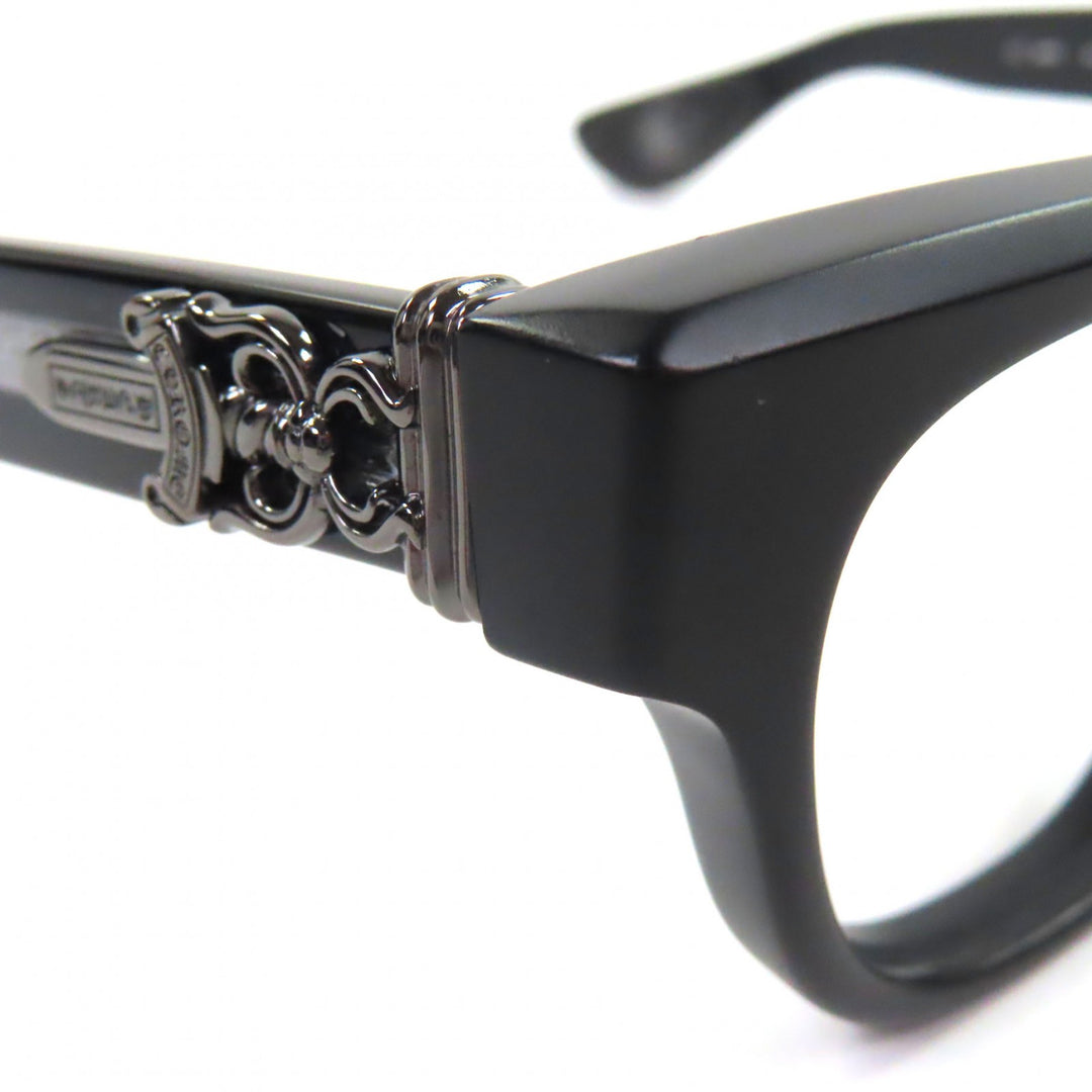 Great CHROME HEARTS Glasses CUNTVOLUTED Dagger Decoration Matt black mens