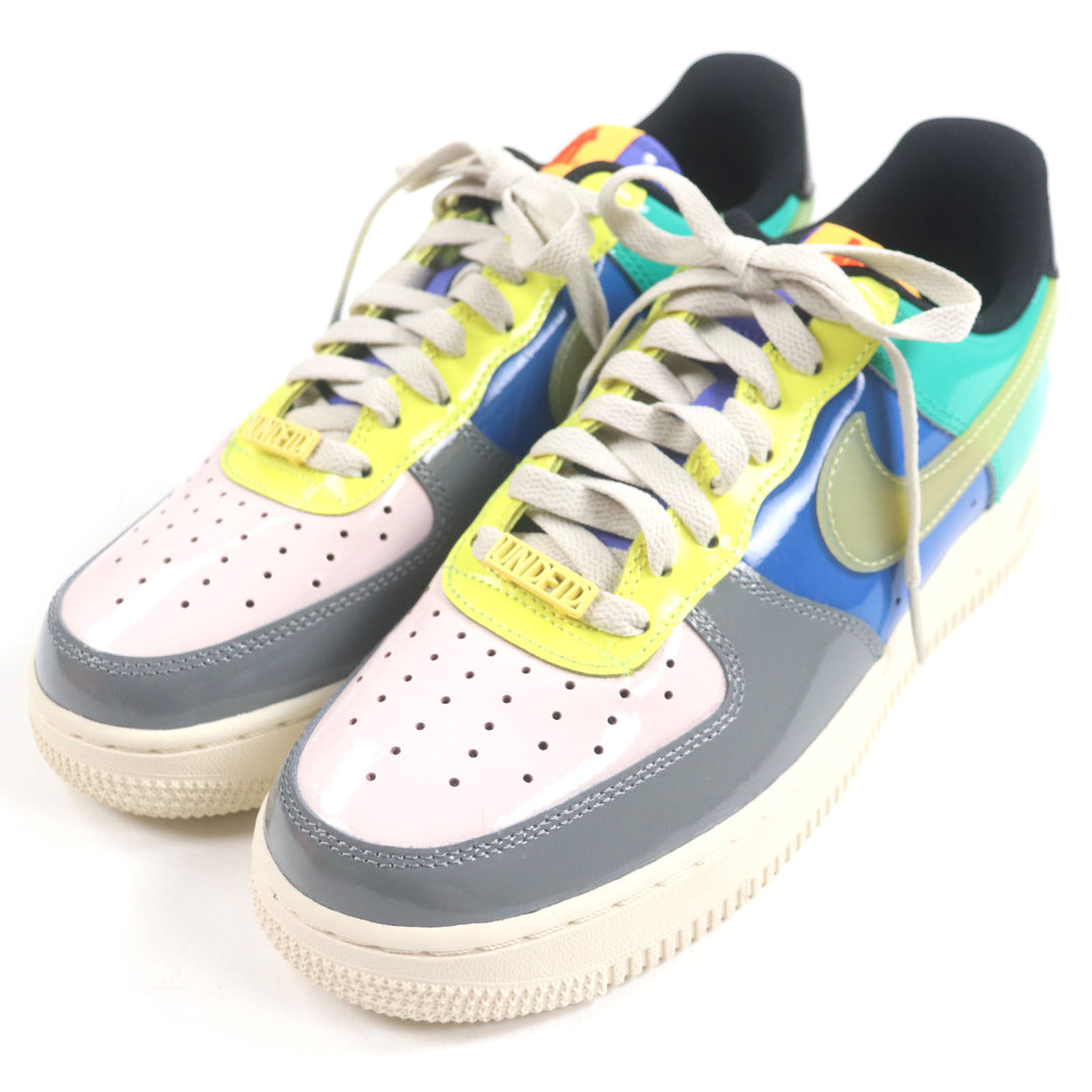 新品未使用 UNDEFEATED NIKE スニーカー AIR FORCE 1 LOW パテントレザー 26 DV5255-001