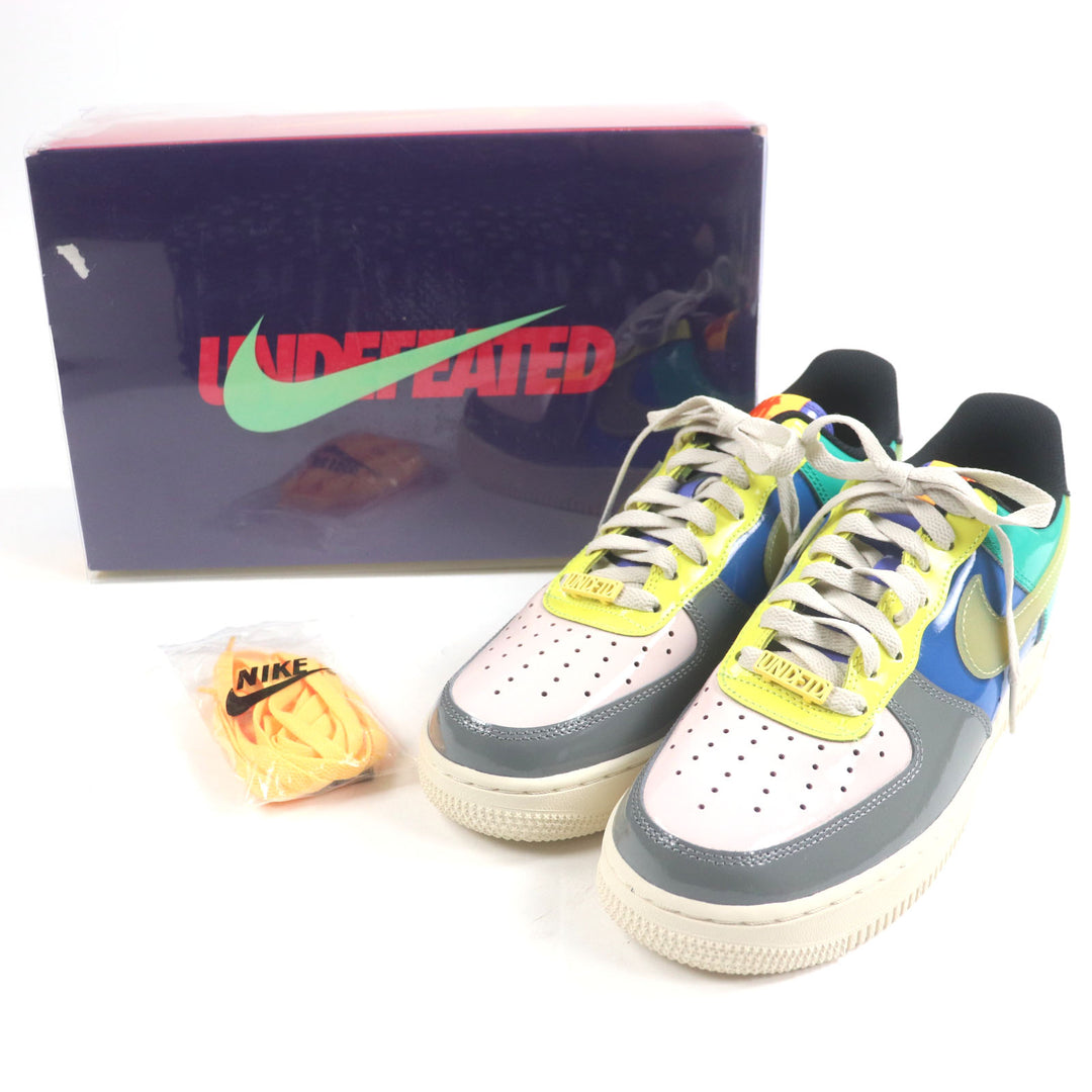新品未使用 UNDEFEATED NIKE スニーカー AIR FORCE 1 LOW パテントレザー 26 DV5255-001
