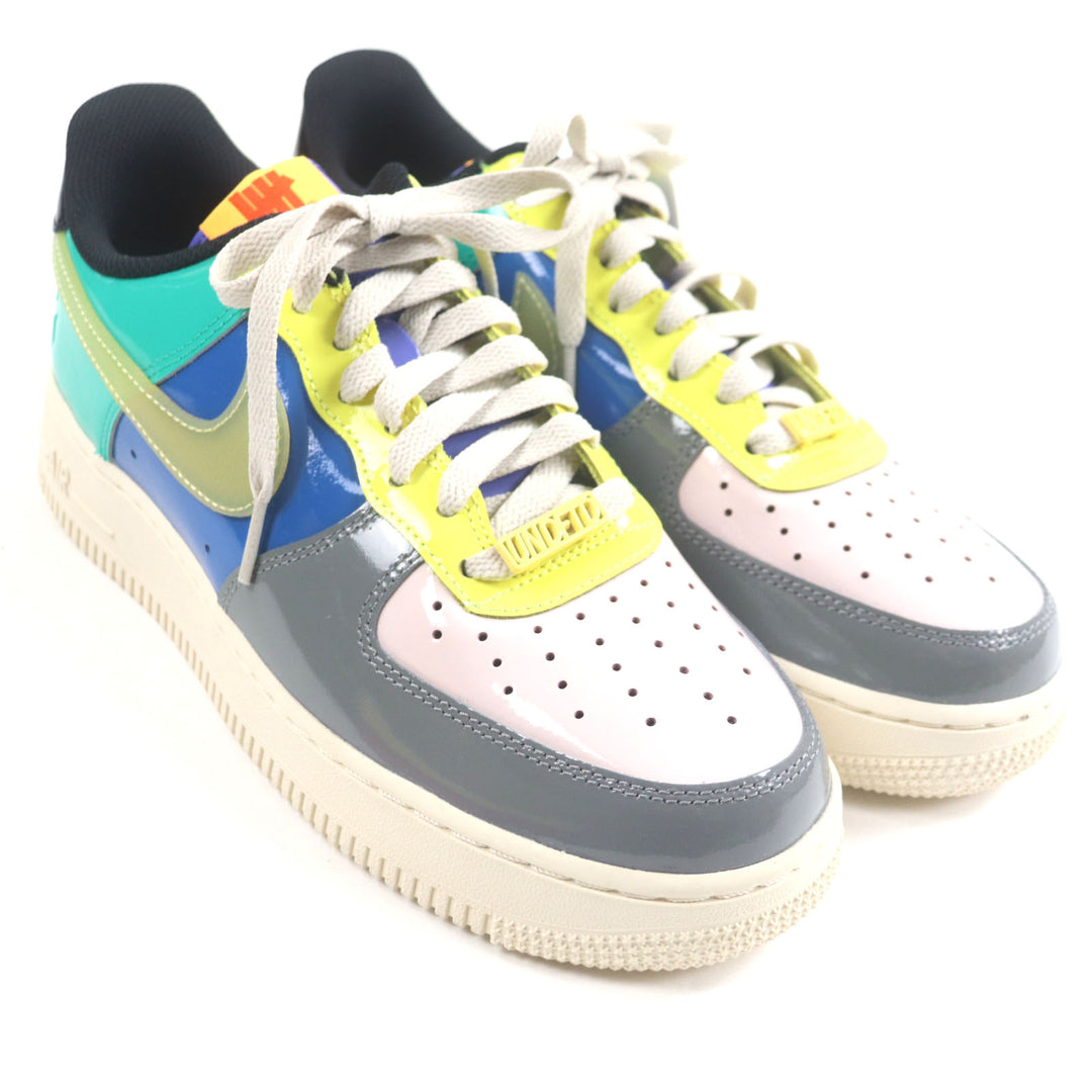 Pristine UNDEFEATED NIKE sneakers AIR FORCE 1 LOW Patent leather 26 DV5255-001