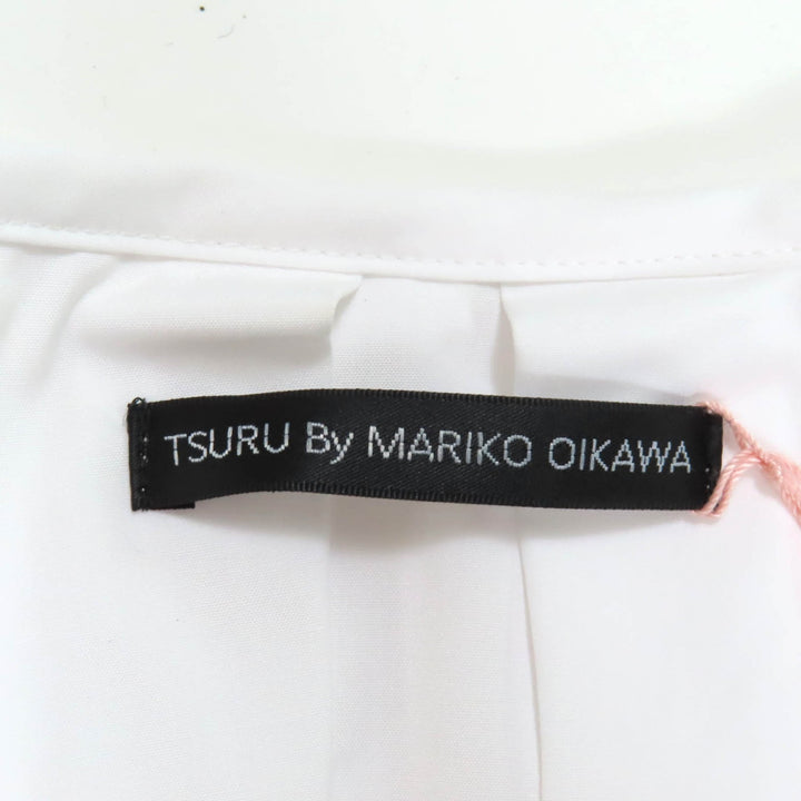 Pristine Tsuru by Mariko Oikawa blouse white cotton Women F BL-1253410