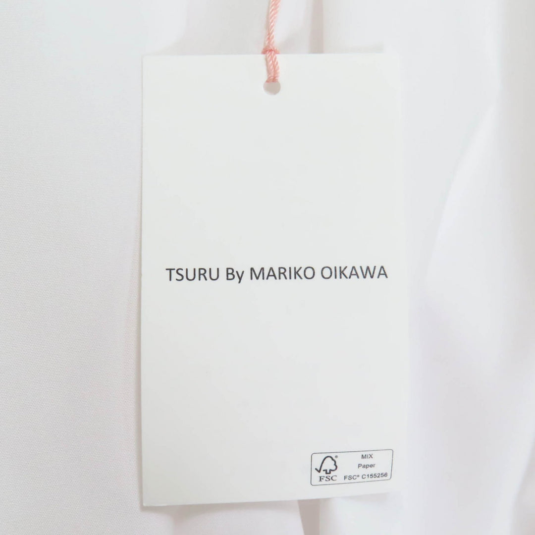 Pristine Tsuru by Mariko Oikawa blouse white cotton Women F BL-1253410