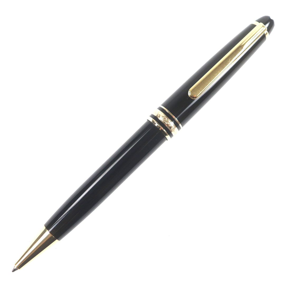 Very Good MONTBLANC Ballpoint pen Meisterstck White Star Twist Type