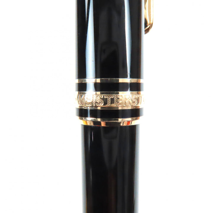 Very Good MONTBLANC Ballpoint pen Meisterstck White Star Twist Type