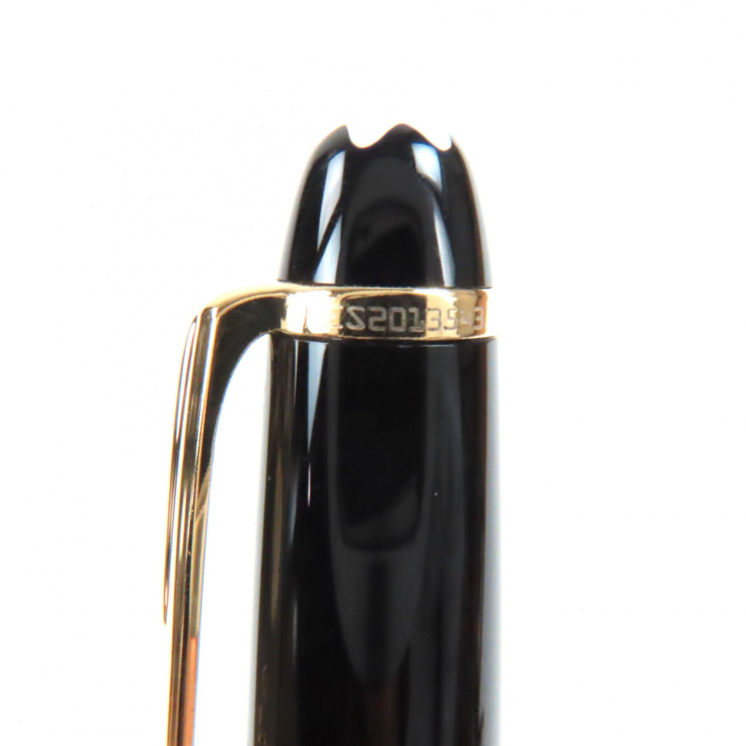 Very Good MONTBLANC Ballpoint pen Meisterstck White Star Twist Type