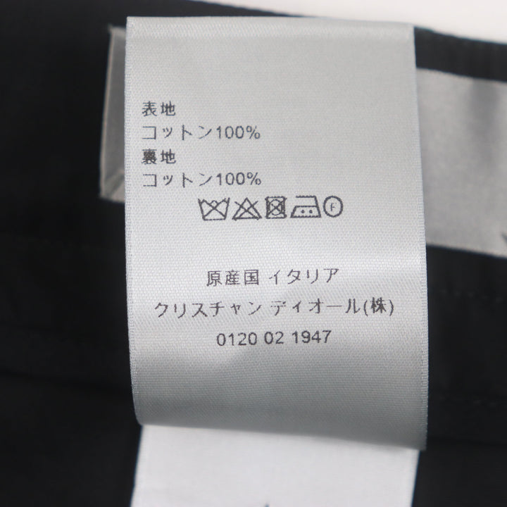 DIOR ショートパンツ 花柄 ショートパンツ ブラック グリーン コットン メンズ 48 293C170A5680 美品