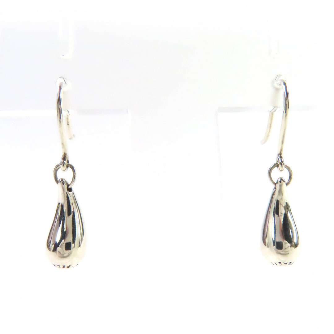 Great TIFFANY&Co. Pierce Teardrop Pierce For both ears Hook Silver SV925