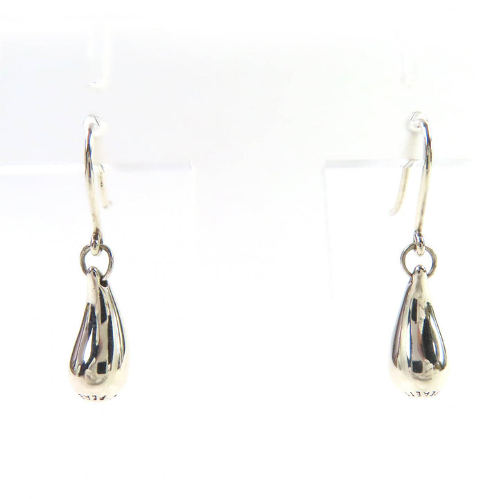Great TIFFANY&Co. Pierce Teardrop Pierce For both ears Hook Silver SV925