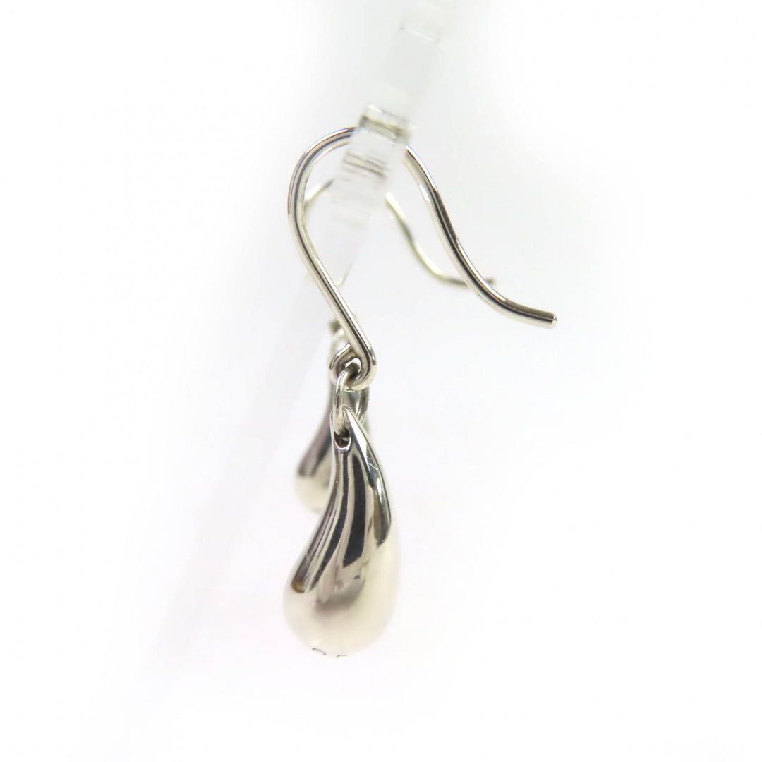 Great TIFFANY&Co. Pierce Teardrop Pierce For both ears Hook Silver SV925