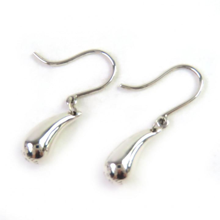 Great TIFFANY&Co. Pierce Teardrop Pierce For both ears Hook Silver SV925