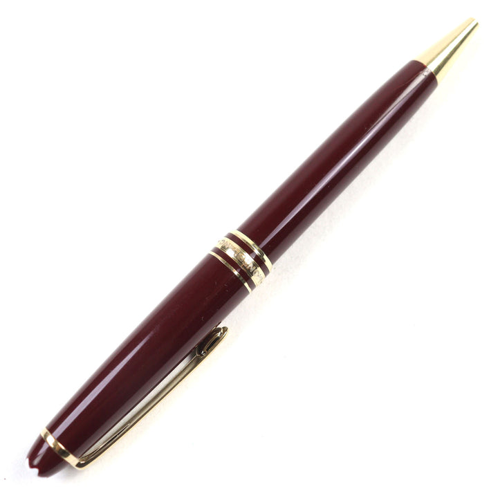 Very Good MONTBLANC Ballpoint pen Meisterstck Logoengraved WhiteStar Twist style