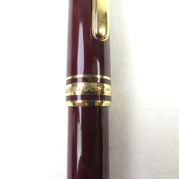 Very Good MONTBLANC Ballpoint pen Meisterstck Logoengraved WhiteStar Twist style