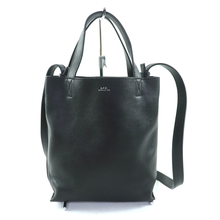 Great A.P.C. Shoulder Bag black leather Women