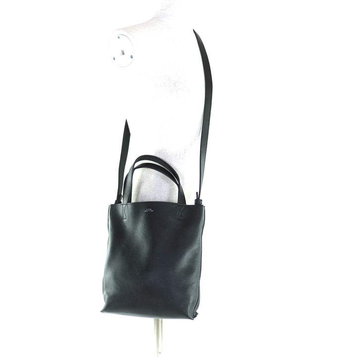 Great A.P.C. Shoulder Bag black leather Women