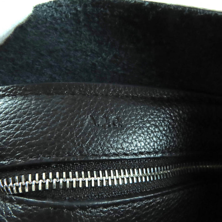 Great A.P.C. Shoulder Bag black leather Women