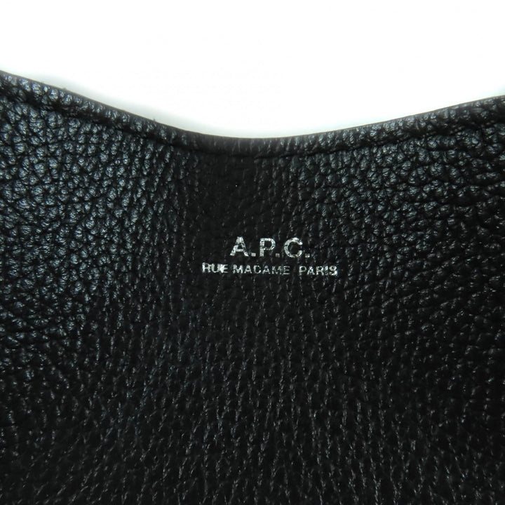 Great A.P.C. Shoulder Bag black leather Women