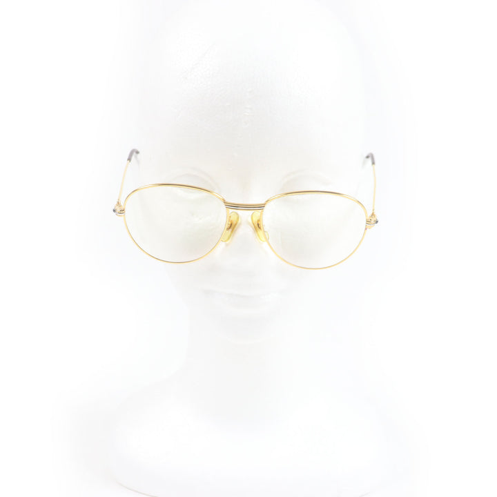 Cartier Glasses Trinity 2P Sapphire Gold bordeaux sapphire mens