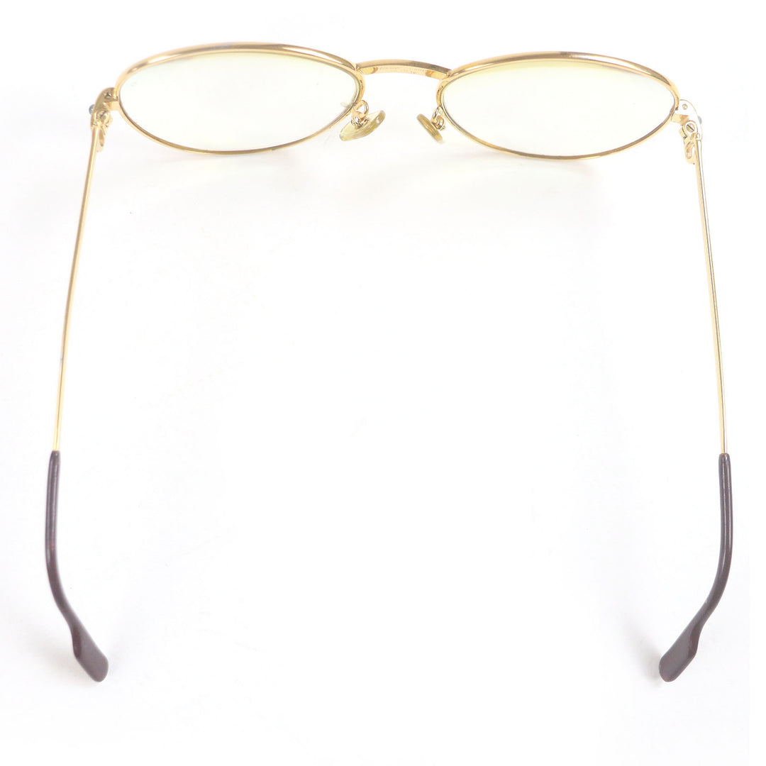 Cartier Glasses Trinity 2P Sapphire Gold bordeaux sapphire mens