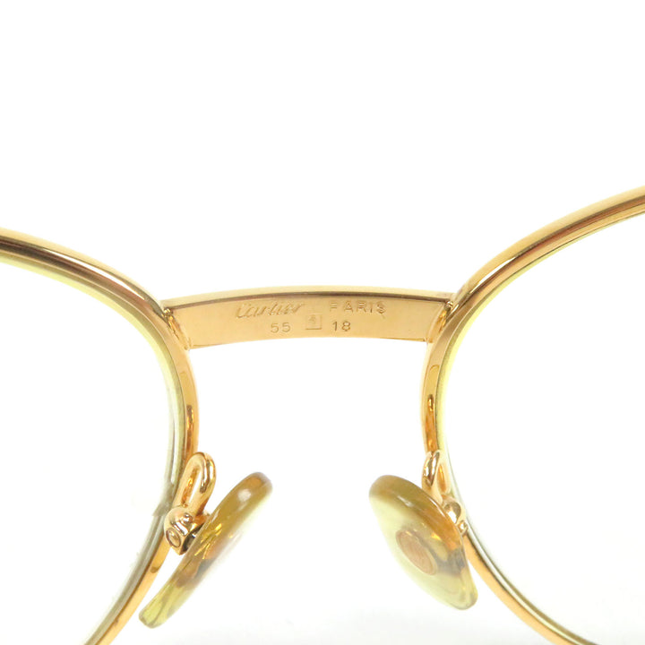 Cartier Glasses Trinity 2P Sapphire Gold bordeaux sapphire mens