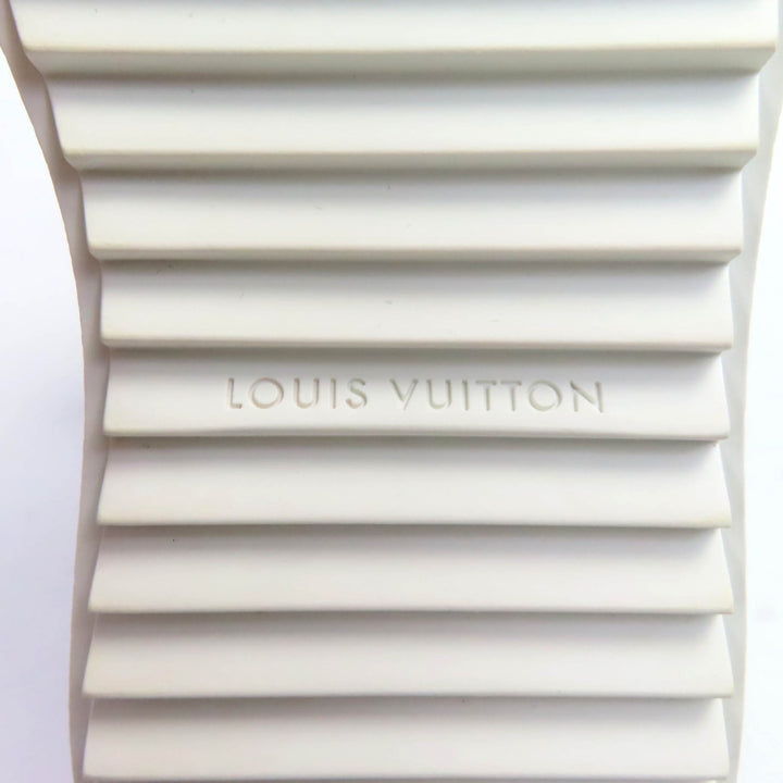 Great LOUIS VUITTON sneakers LV Escal Monogram blue leather Women 34.5 CL1129