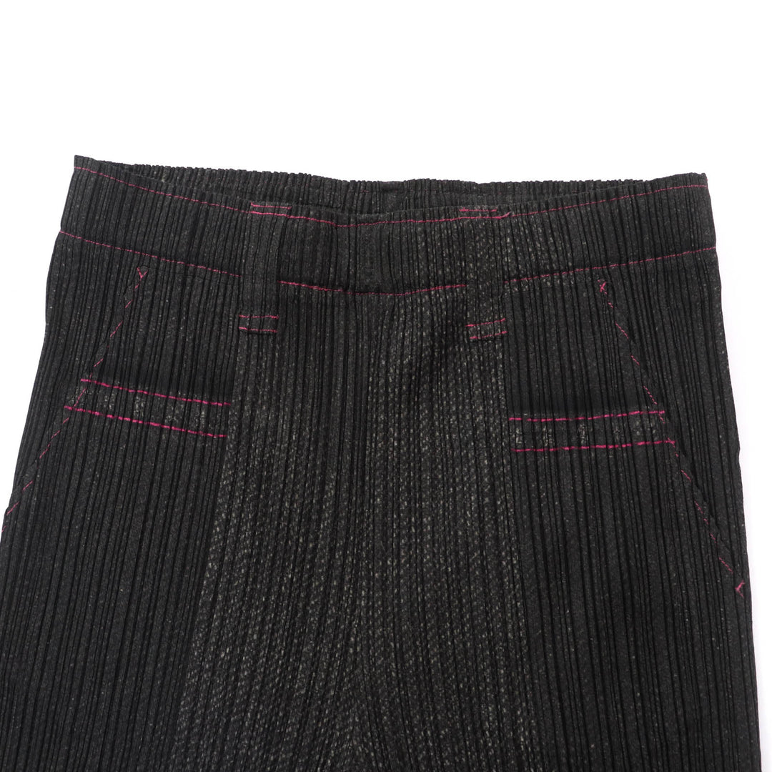 エクセレント PLEATS PLEASE ツーピースセット ブラック系 ポリエステル レディース 3 PP22-JE814 PP22-JF811