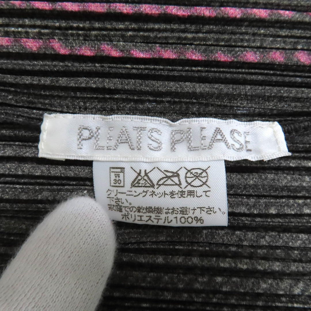 エクセレント PLEATS PLEASE ツーピースセット ブラック系 ポリエステル レディース 3 PP22-JE814 PP22-JF811