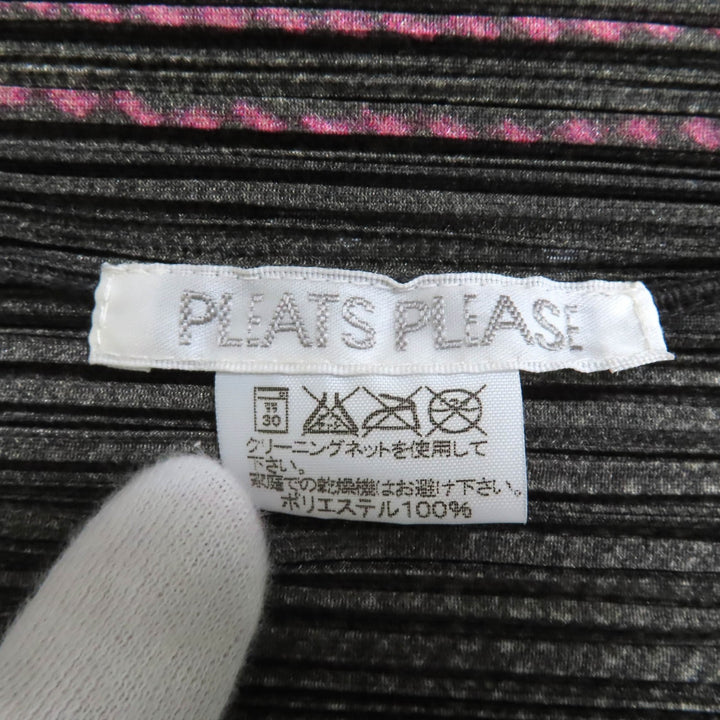 エクセレント PLEATS PLEASE ツーピースセット ブラック系 ポリエステル レディース 3 PP22-JE814 PP22-JF811