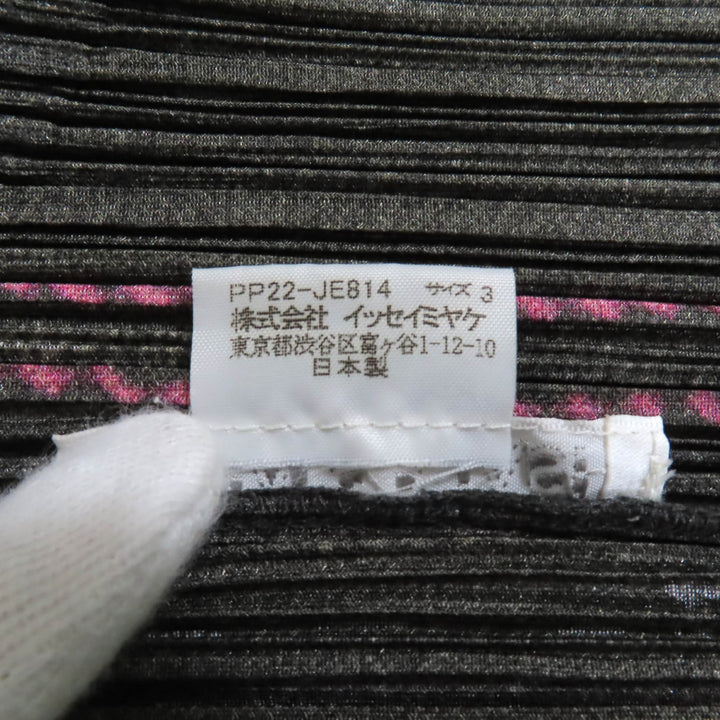 エクセレント PLEATS PLEASE ツーピースセット ブラック系 ポリエステル レディース 3 PP22-JE814 PP22-JF811