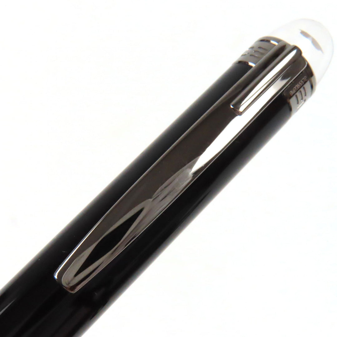 Very Good MONTBLANC Ballpoint pen Starwalker Black gun metallic mens