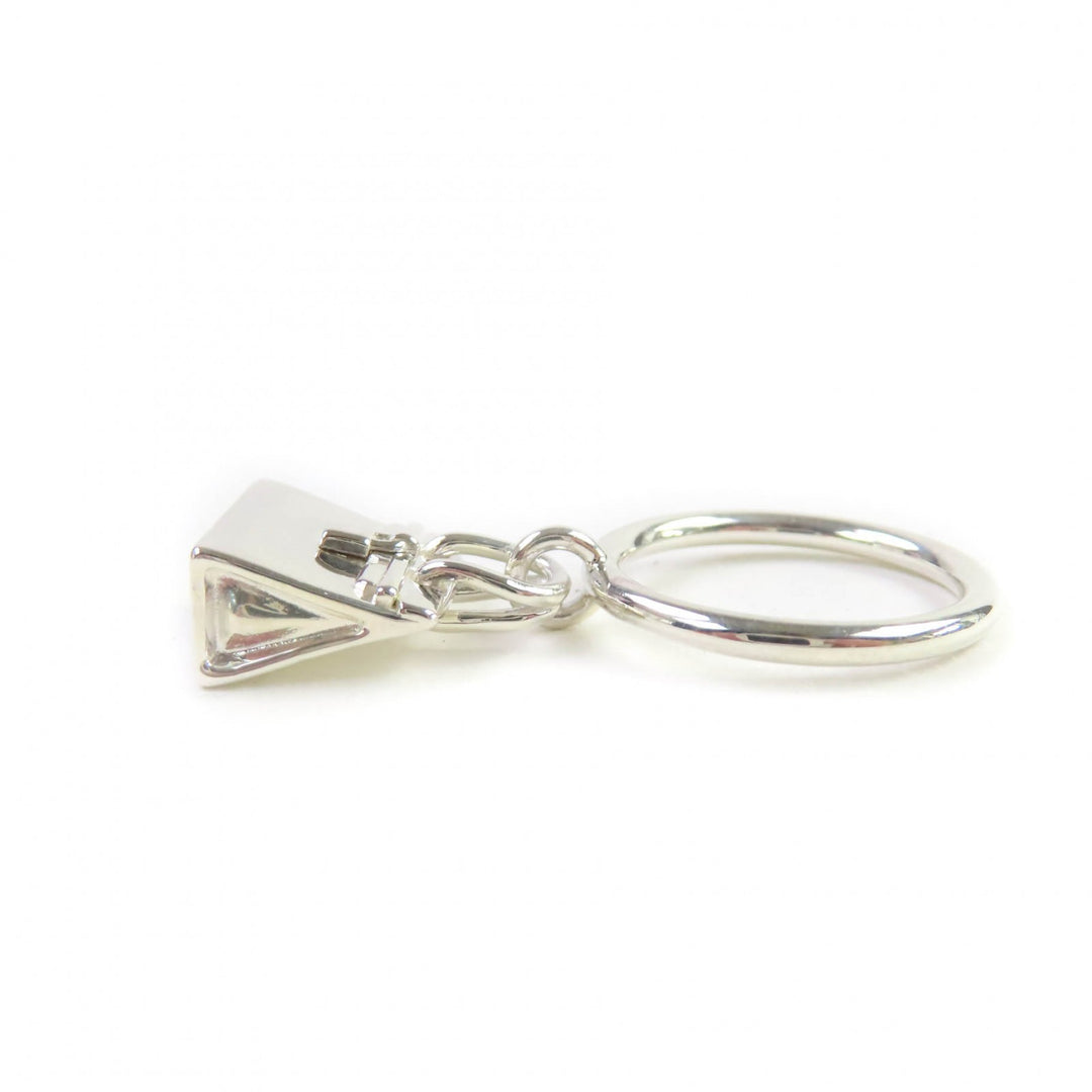 Excellent HERMES Ring Amulet Birkin Silver 925 Women