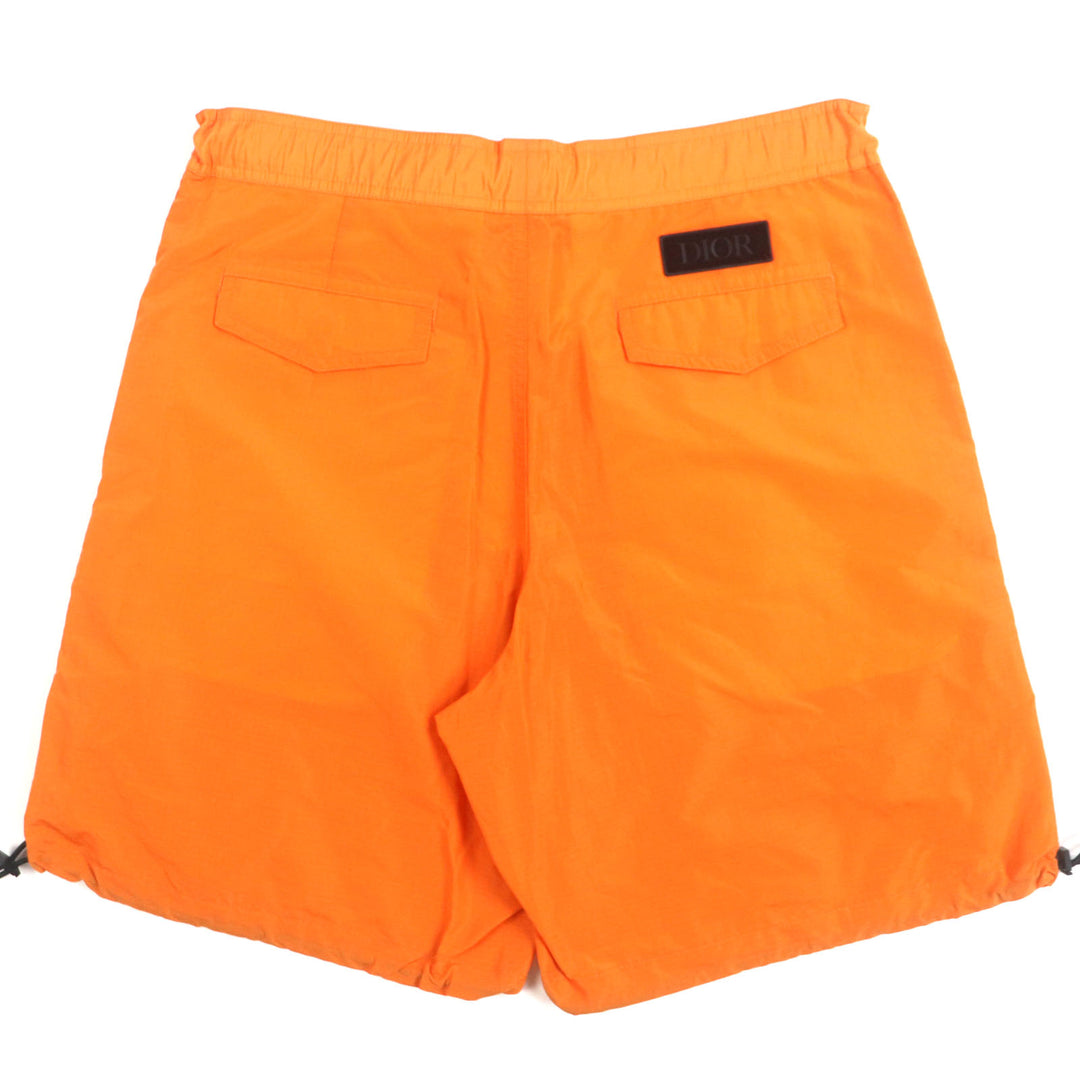 DIOR ショートパンツ オレンジ ナイロン メンズ 48 293C179A4717 美品