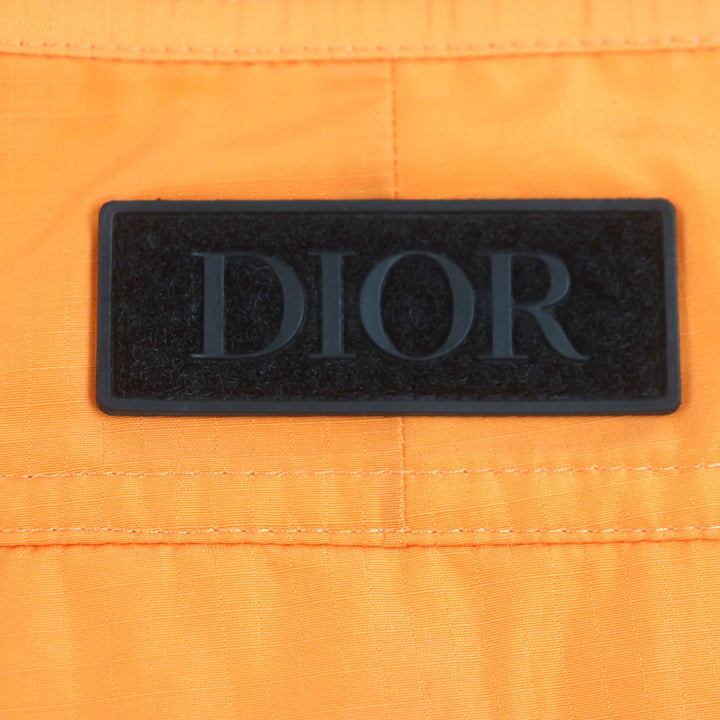 DIOR ショートパンツ オレンジ ナイロン メンズ 48 293C179A4717 美品