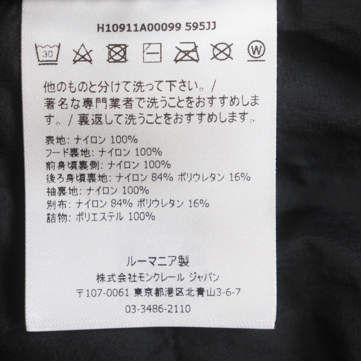 Great MONCLER Jacket ICHIRO black Nylon mens 1