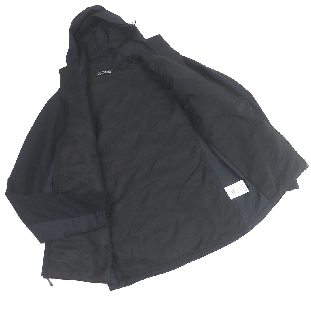 Excellent ARC'TERYX mountain hoodie Atom SL Hoody jacket black XS X000005409