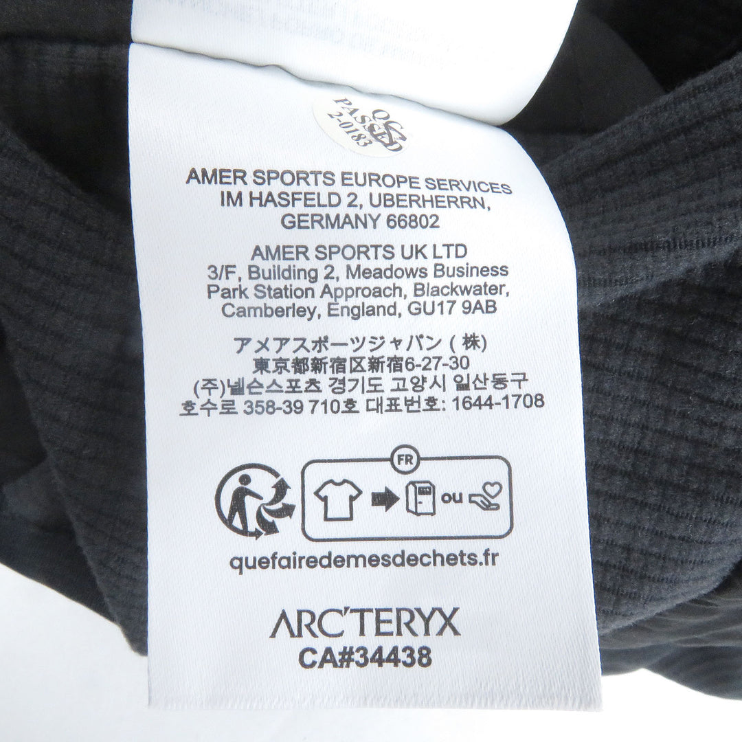 Excellent ARC'TERYX mountain hoodie Atom SL Hoody jacket black XS X000005409