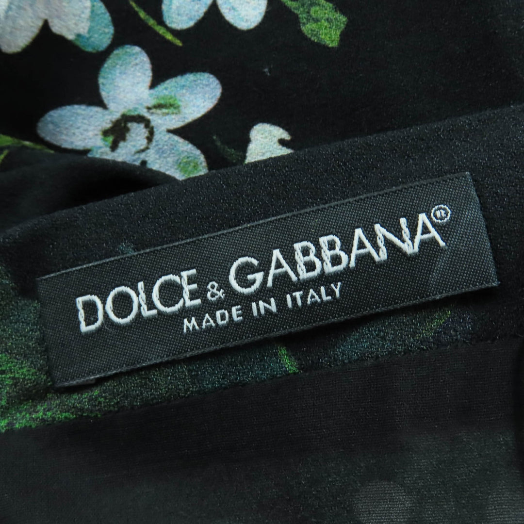 素晴らしい DOLCE&amp;GABBANA ワンピース 花柄 ノースリーブ マルチカラー 38 F6EN2T