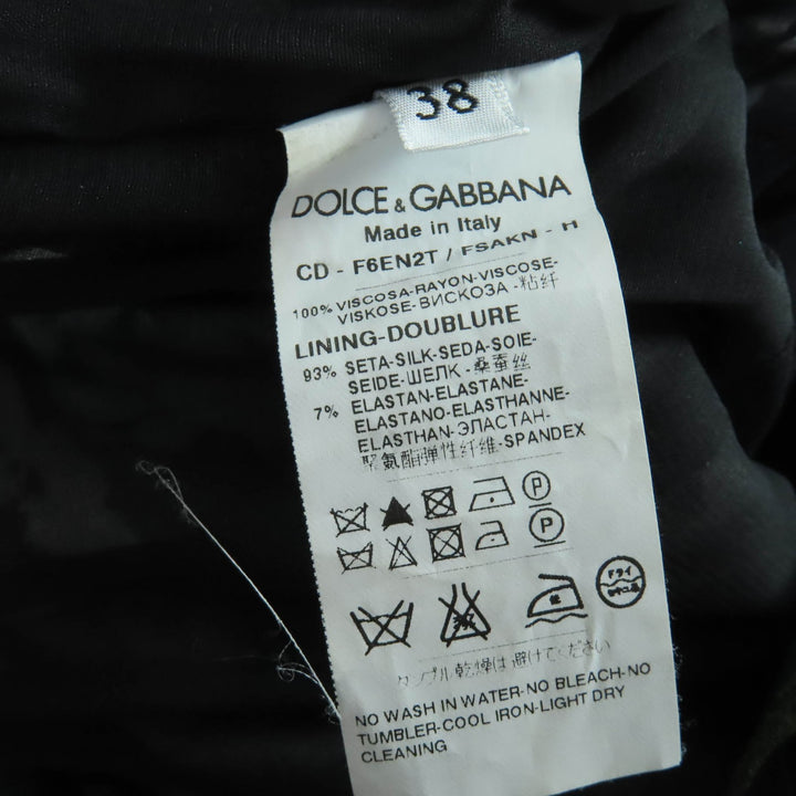 素晴らしい DOLCE&amp;GABBANA ワンピース 花柄 ノースリーブ マルチカラー 38 F6EN2T