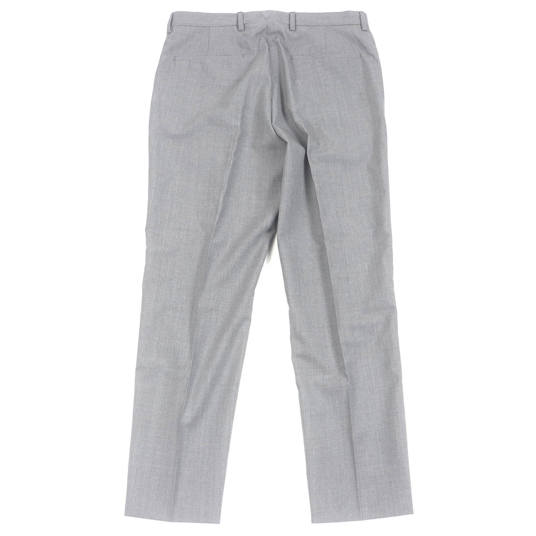 Excellent PRADA Pants gray Virgin wool mens 48 DNA955