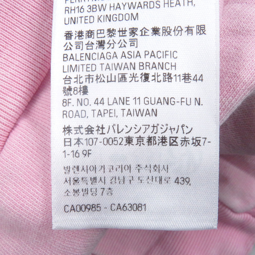 Excellent BALENCIAGA hoodie Hand-drawn medium-fit pullover hoodie 767877