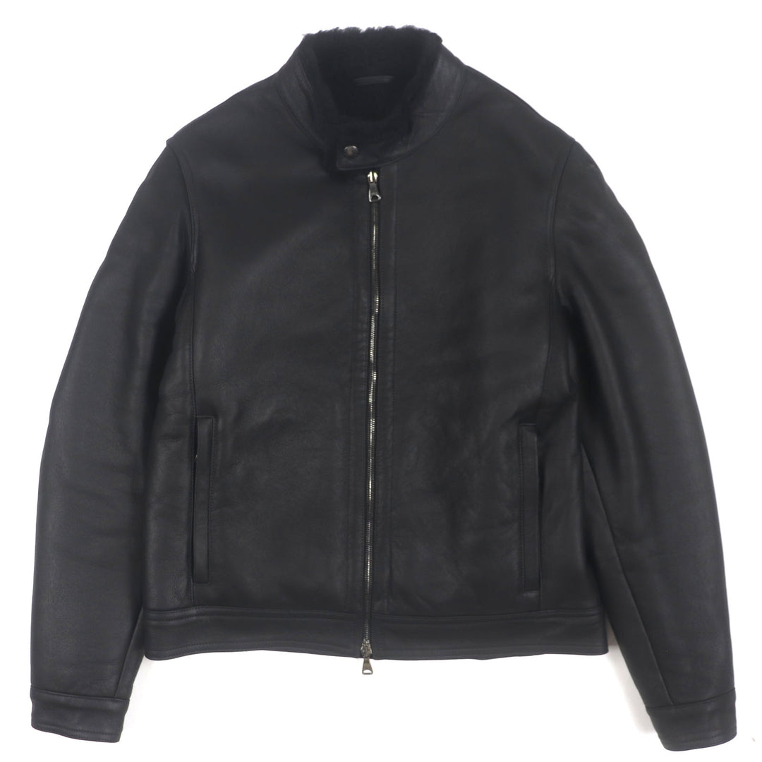 EMMETI Mouton jacket JURI MOUTON SP MOUTON double zip up black Mouton mens 46
